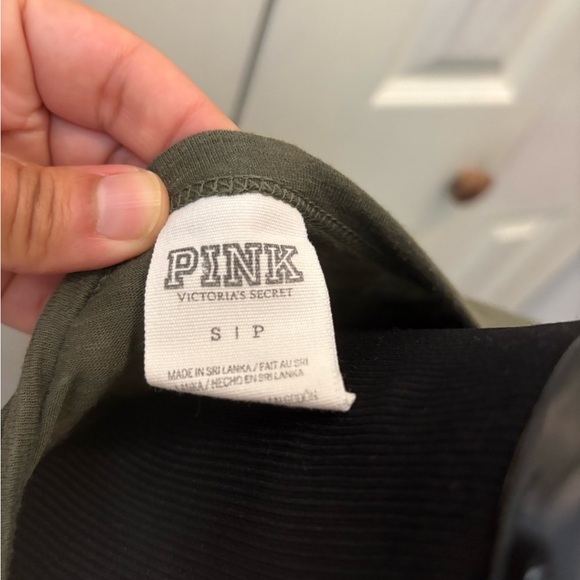 PINK Olive Green Women's Top - Picture 8 of 9